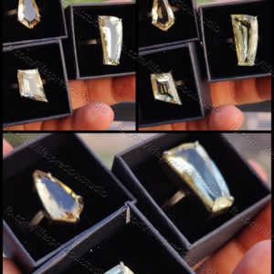 Congo Citrine Rings